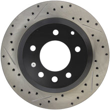 Cargar imagen en el visor de la galería, StopTech Slotted &amp; Drilled Sport Brake Rotor