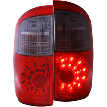 Cargar imagen en el visor de la galería, ANZO 2004-2006 Toyota Tundra LED Taillights Red/Smoke