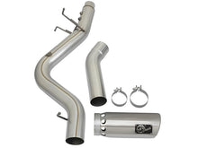 Cargar imagen en el visor de la galería, aFe LARGE BORE HD 5in 409-SS DPF-Back Exhaust w/Polished Tip 2017 GM Duramax V8-6.6L (td) L5P