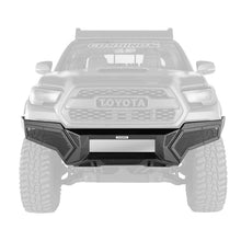 Cargar imagen en el visor de la galería, Go Rhino 16-21 Toyota Tacoma Element Front Bumper with Fixed Light Bar Mount Textured Black