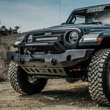 Cargar imagen en el visor de la galería, Westin 18-20 Jeep Wrangler WJ2 Full Width Front Bumper w/LED Light Bar Mount Textured Black