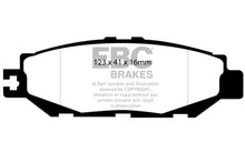 Cargar imagen en el visor de la galería, EBC 93-94 Lexus LS400 4.0 Yellowstuff Rear Brake Pads
