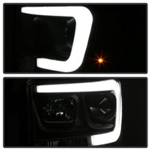 Cargar imagen en el visor de la galería, Spyder Dodge Ram 1500 06-08 V2 Projector Headlights - Light Bar DRL - Black (PRO-YD-DR06V2-LB-BK)