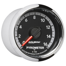 Cargar imagen en el visor de la galería, Autometer Gen4 Dodge Factory Match 52.4mm Full Sweep Electronic 0-1600 Deg F EGT/Pyrometer Gauge