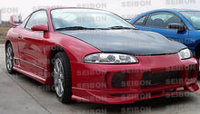 Cargar imagen en el visor de la galería, Seibon 95-99 Mitsubishi Eclipse OEM Carbon Fiber Hood