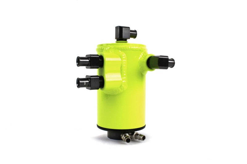 PERRIN 08-14 Subaru WRX / 08-21 STI / 05-09 Legacy GT & Outback XT Air Oil Separator - Neon Yellow
