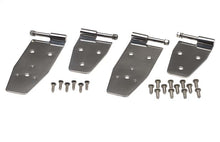 Cargar imagen en el visor de la galería, Kentrol 94-95 Jeep Wrangler YJ Hardtop Door Hinge Set 4 Pieces - Polished Silver