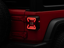 Cargar imagen en el visor de la galería, Raxiom 18-22 Jeep Wrangler JL LED Tail Lights- Black Housing - Red Lens