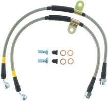 Cargar imagen en el visor de la galería, StopTech 07-08 Cadillac Escalade Stainless Steel Front Brake Lines