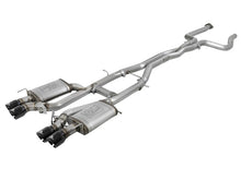 Cargar imagen en el visor de la galería, aFe MACHForce XP 3in 304SS Cat Back Exhaust s/ Black Tips 16-17 Cadillac ATS-V V6-3.6L (tt)