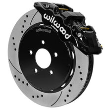 Cargar imagen en el visor de la galería, Wilwood Aero6R Front Big Brake Kit 14in Slotted Black Powder Coat 94-04 Ford Mustang SN95