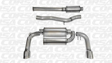 Load image into Gallery viewer, Corsa 2008-2015 Mitsubishi Lancer Evolution X Sedan 2.0L Polished Sport Dual Rear Cat-Back Exhaust