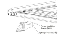 Cargar imagen en el visor de la galería, Rhino-Rack Pioneer Leg Height Spacer - Pair
