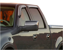 Cargar imagen en el visor de la galería, AVS 06-08 Lincoln Mark LT Ventvisor Outside Mount Front &amp; Rear Window Deflectors 4pc - Chrome