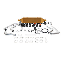 Cargar imagen en el visor de la galería, Mishimoto 08+ Subaru WRX Front-Mount Intercooler Kit w/ Air Box - Gold