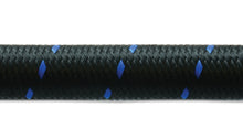 Cargar imagen en el visor de la galería, Vibrant -12 AN Two-Tone Black/Blue Nylon Braided Flex Hose (10 foot roll)