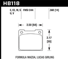 Cargar imagen en el visor de la galería, Hawk Alcon 4R-Type / Alcon R-Type (Short Profile) Blue 9012 Race Brake Pads