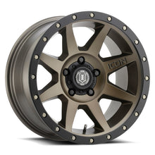 Cargar imagen en el visor de la galería, ICON Rebound Pro 17x8.5 5x4.5 0mm Offset 4.75in BS 71.5mm Bore Bronze Wheel