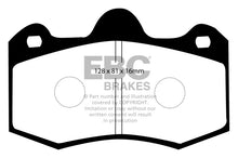 Cargar imagen en el visor de la galería, EBC 11+ Mclaren MP4-12C 3.8 Twin Turbo Bluestuff Rear Brake Pads