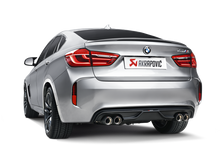 Cargar imagen en el visor de la galería, Akrapovic 15-17 BMW X5M (F85) Evolution Line Cat Back (Titanium) w/ Carbon Tips