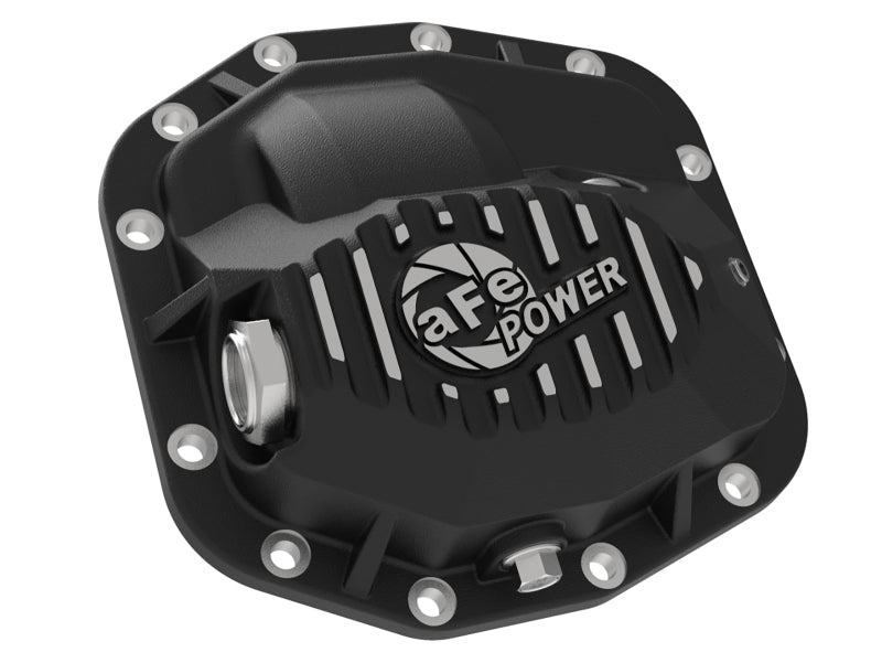 aFe Pro Series Front Differential Cover Black 2018+ Jeep Wrangler (JL) V6 3.6L (Dana M186)