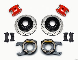 Wilwood Chevy C10 D154 Rear Parking Brake Kit - Black