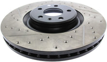 Cargar imagen en el visor de la galería, StopTech Slotted &amp; Drilled Sport Brake Rotor