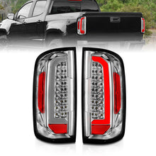 Load image into Gallery viewer, ANZO 15-21 Chevy Colorado LED Taillights w/ Light Bar Chrome Housing Clear Lens