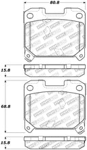 Cargar imagen en el visor de la galería, StopTech Street Touring 5/93-98 Toyota Supra Turbo Rear Brake Pads