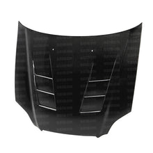 Cargar imagen en el visor de la galería, Seibon 96-98 Honda Civic (EM1/EJ6/EJ7/EJ8/EK9) TS Style Carbon Fiber Hood