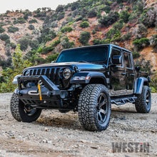 Cargar imagen en el visor de la galería, Westin 18-19 Jeep Wrangler JL Stubby Front Bumper - Textured Black