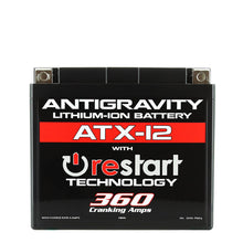 Cargar imagen en el visor de la galería, Antigravity YTX12 Lithium Battery w/Re-Start
