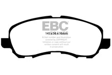 Cargar imagen en el visor de la galería, EBC 11-14 Chrysler 200 2.4 Greenstuff Front Brake Pads