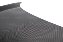 Cargar imagen en el visor de la galería, Seibon 2016-2017 Honda Civic Coupe/Sedan/Hatchback OEM Style Carbon Fiber Hood