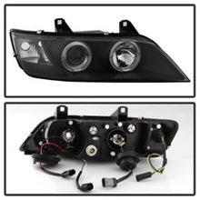 Cargar imagen en el visor de la galería, Spyder BMW Z3 96-02 Projector Headlights LED Halo Black High H1 Low H1 PRO-YD-BMWZ396-HL-BK