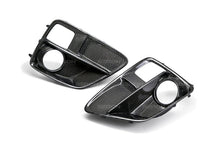 Cargar imagen en el visor de la galería, Seibon 15-17 Subaru Impreza WRX/STi Carbon Fiber Fog Light Surrounds (pair)