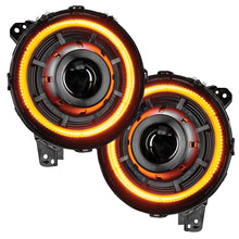 Cargar imagen en el visor de la galería, Oracle Jeep JL/Gladiator JT Oculus Bi-LED Projector Headlights - Amber/White Switchback