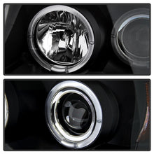 Cargar imagen en el visor de la galería, Spyder Nissan Titan 04-14/Armada 04-07 Projector Headlights LED Halo LED Blk PRO-YD-NTI04-HL-BK