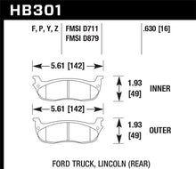 Cargar imagen en el visor de la galería, Hawk HPS Street Brake Pads