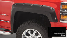 Cargar imagen en el visor de la galería, Bushwacker 16-18 Chevy Silverado 1500 Fleetside Pocket Style Flares 4pc 78.8/97.8in Bed - Black