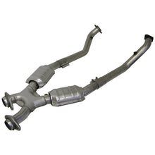 Cargar imagen en el visor de la galería, BBK 86-93 Mustang 5.0 High Flow X Pipe With Catalytic Converters - 2-1/2