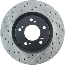 Cargar imagen en el visor de la galería, StopTech 00-09 S2000 Slotted &amp; Drilled Right Front Rotor