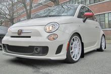 Cargar imagen en el visor de la galería, Rally Armor 12-18 Fiat 500 Red Mud Flap w/White Logo