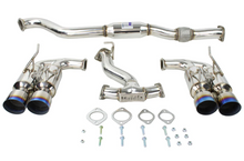 Cargar imagen en el visor de la galería, Invidia 08-14 Subaru WRX Hatchback Gemini Single Layer Titanium Tip Cat-back Exhaust