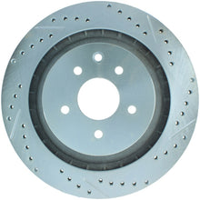 Cargar imagen en el visor de la galería, StopTech Select Sport 08-13 Infiniti G37 Slotted and Drilled Left Rear Brake Rotor