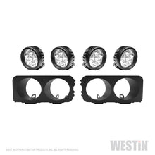 Cargar imagen en el visor de la galería, Westin Universal Light Kit for Outlaw Front Bumper - Textured Black