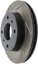 Load image into Gallery viewer, StopTech Power Slot Slotted 89-1/94 240SX w/o ABS / 2/94-6/96 240SX 4 Lug Front Right Rotor