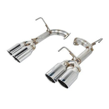 Cargar imagen en el visor de la galería, Remark 2015+ Subaru WRX STi VA Axle Back Exhaust w/Stainless Steel Double Wall Tip 4in