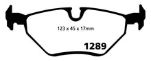Cargar imagen en el visor de la galería, EBC 99-02 BMW Z3 2.5 Yellowstuff Rear Brake Pads