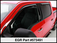 Cargar imagen en el visor de la galería, EGR 15-23 Ford F150 Crew Cab In-Channel Window Visors - Set of 4 (573491)